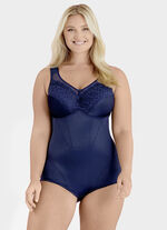 Miss Mary Hosenkorselett mit verst&auml;rktem Vorderteil MARINE