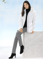 Funktionsjacke mit abnehmbarer Kapuze 