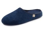 Klassische Herren-Hausschuhe, mit herausnehmbarem Fu&szlig;bett BLAU