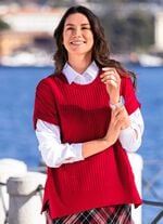 Pullunder in weiter Form 