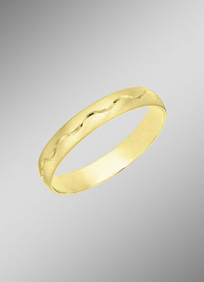 Bezaubernder Partnerring aus vergoldetem Silber 925/- fein 