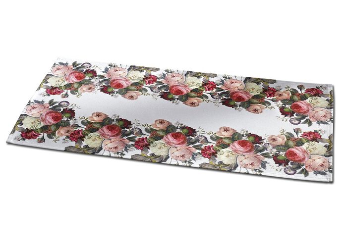 Mit gro&szlig;er Sorgfalt gearbeitete Tisch- und Raumdekoration 