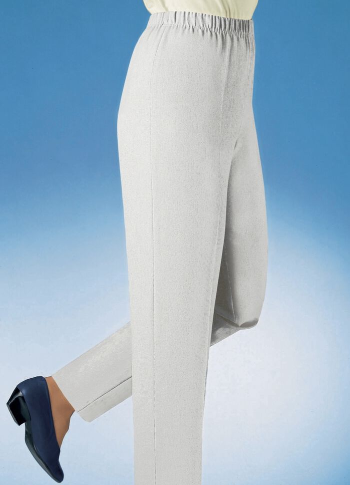 Hose in Schlupfform in 29 Farben ECRU