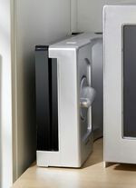 Allesschneider mit Edelstahl-Schneidscheibe WEISS