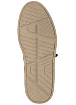 ELENA EDEN Schn&uuml;rschuh mit Velour-Besatz SCHWARZ-BEIGE