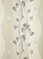 &Uuml;bergardine aus Satin mit Universalschienenband BEIGE