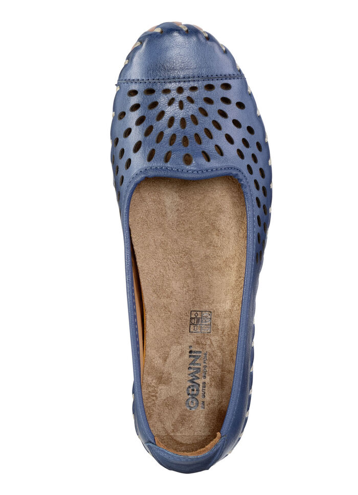 Gemini Slipper aus Rind-Nappaleder MARINE