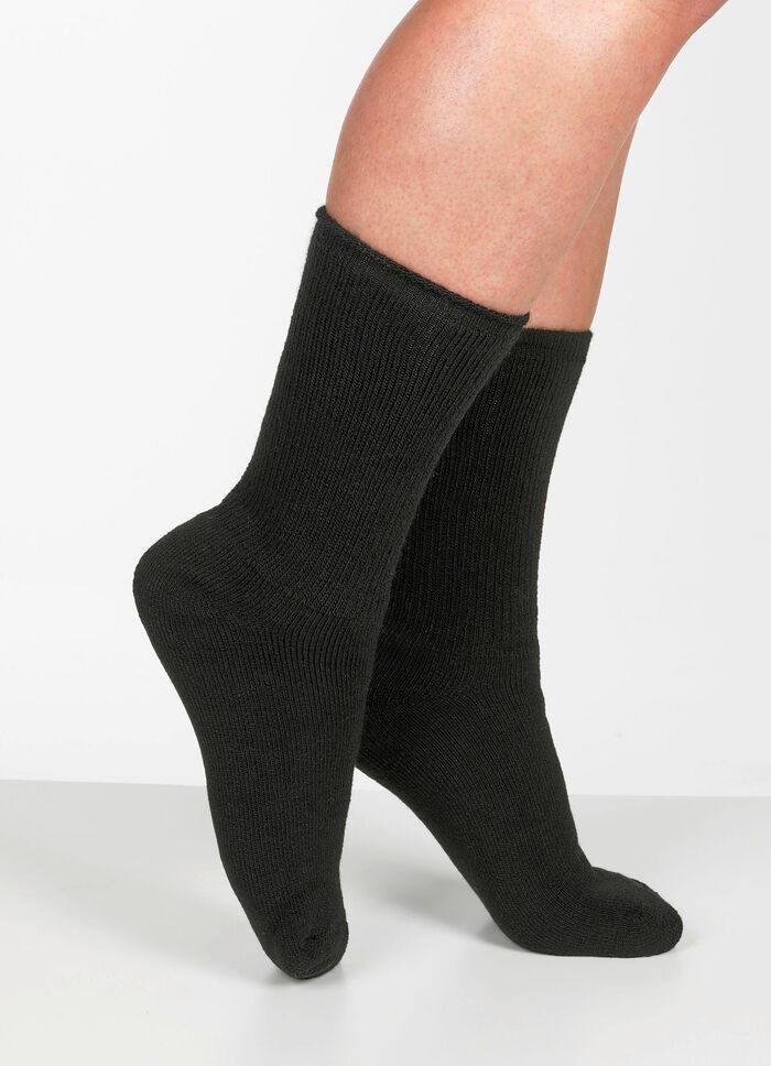W&auml;rmespeicher-Socken-Set f&uuml;r Herren SCHWARZ