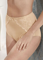 Miederslip mit Spitzenbesätzen 