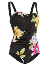 Schwab Badeanzug mit Softschalen und Raffungen 