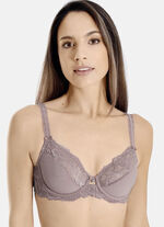 Sassa Bügel-BH mit elastischer Spitze NOUGAT