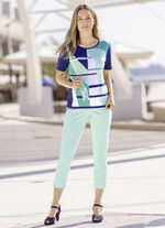 Soft-Stretch-Hose in 7/8-L&auml;nge MINT