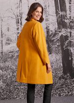 Kurzmantel mit Knopfleiste 