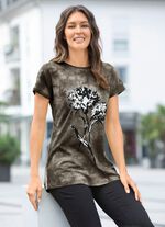 Shirt in Batik-Optik in 2 Farben 