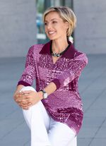 Poloshirt mit 3/4-langen &Auml;rmeln in 3 Farben 