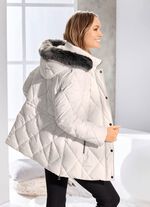 Jacke mit Reißverschluss an den Seitenschlitzen NATURWEISS