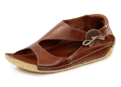 Gemini Sandale aus teils schattiertem Rind-Nappaleder 