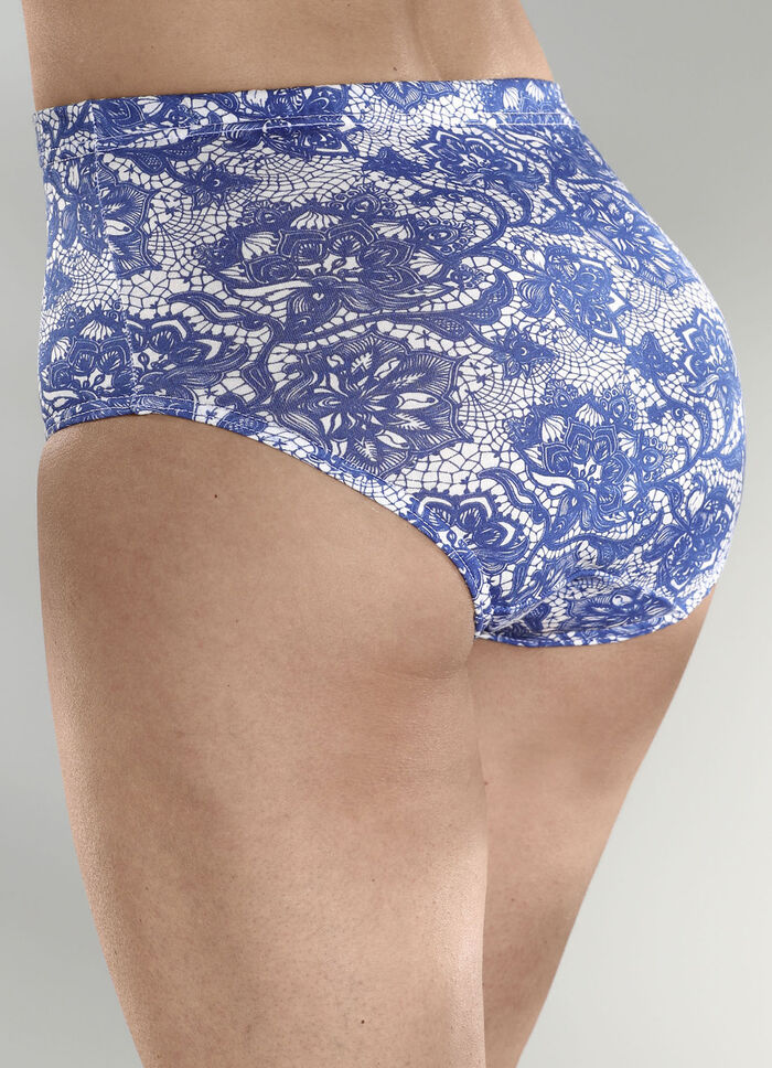 Viererpack Slips in Spitzenoptik 