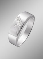 Herrenring mit Diamant 