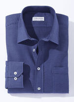 Hemd in 4 Farben mit Brusttasche DUNKELBLAU