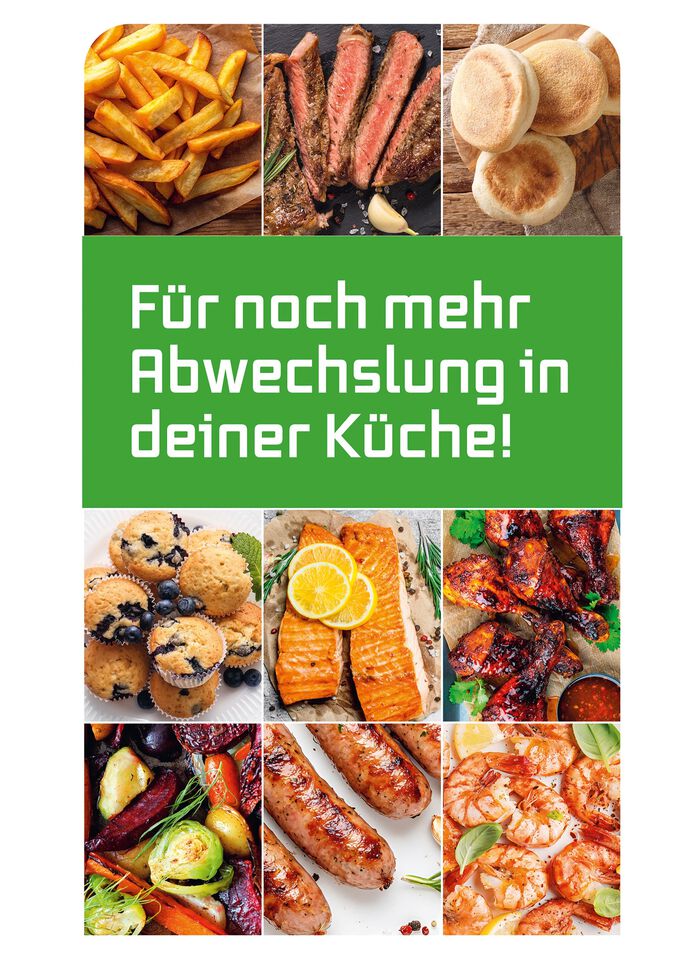 Energiesparende Hei&szlig;luft-Fritteuse - ideal f&uuml;r kleine Haushalte 