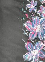 Hose mit tollem Floral Dessin 