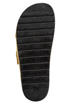 ELENA EDEN Pantolette aus Nubukleder GELB