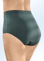 F&uuml;nferpack Slips mit Dehnbund GR&Uuml;N