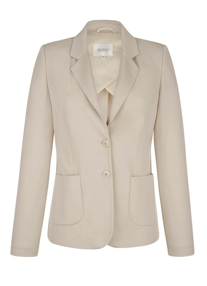 Blazer mit Reverskragen 