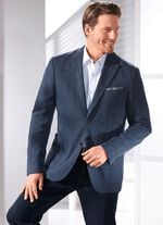 Sakko in 2 Farben MARINE KARIERT
