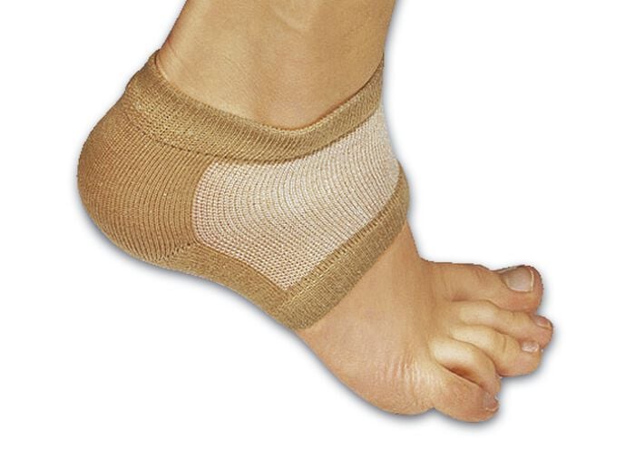 Fersenschoner mit Geleinlage 