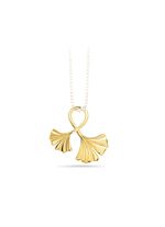 Eleganter Ginkgoblatt-Anh&auml;nger 