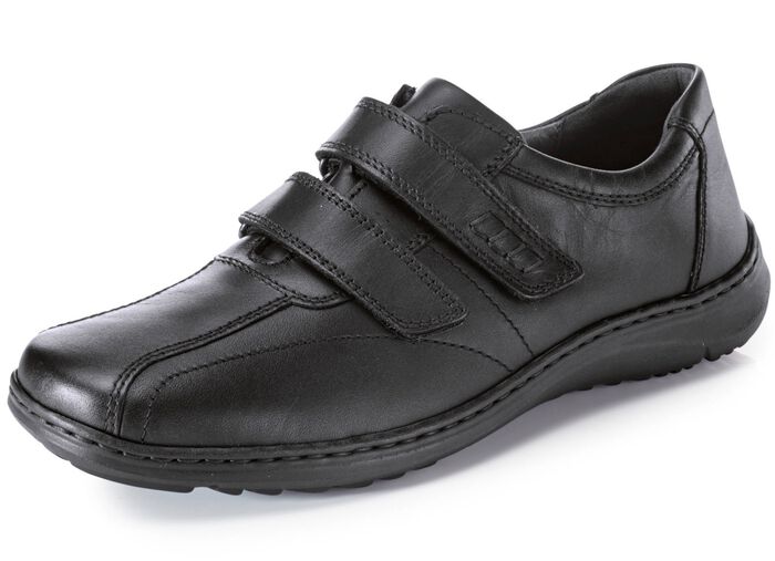 Waldl&auml;ufer, bequeme Herren-Slipper, Weite H, mit herausnehmbarem Fu&szlig;bett 