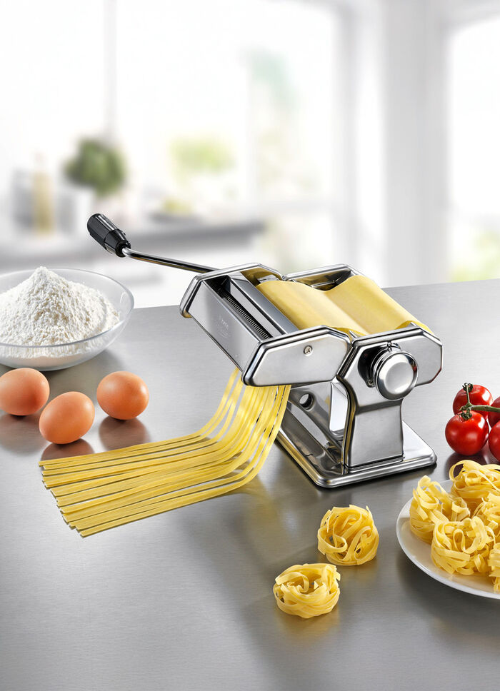 Pastamaschine mit extra hoher Tischklemme 