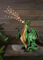 Drache mit LED-Licht 