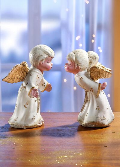K&uuml;ssende Engel, 2er-Set 