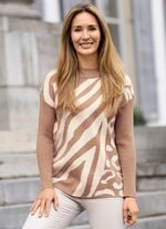 Pullover mit weichem Griff 