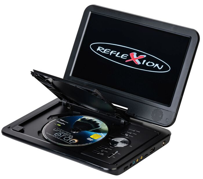 Portabler DVD-Spieler mit TV 10,1" 