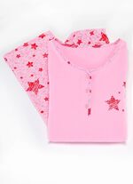 Zweierpack Schlafanz&uuml;ge mit kurzen &Auml;rmeln und wadenlanger Hose  