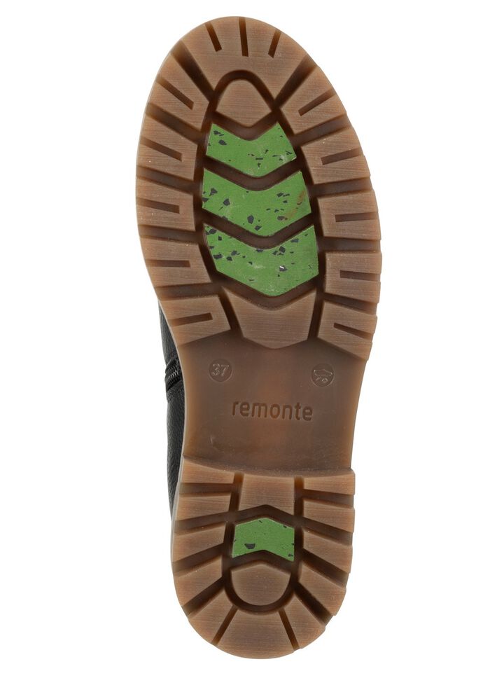 Remonte Stiefel mit Raffung SCHWARZ