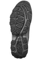 Atmungsaktive Herren-Schnürschuhe, mit herausnehmbarem Fußbett GRAFIT