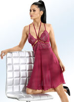 Neglig&eacute; aus Chiffon 