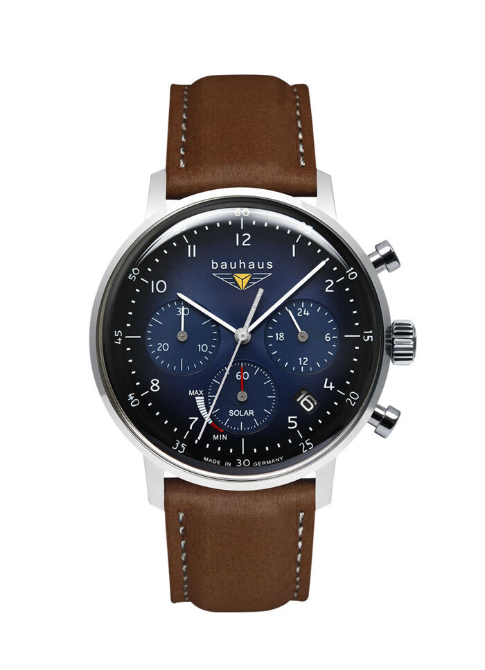 Bauhaus Solar-Herrenuhr 