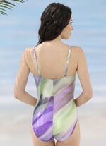 Schwab Sun Select Badeanzug mit verstellbaren Doppeltr&auml;gern, schalenlos, durchbr&auml;unend 