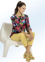 Bunte Shirt-Tunika 