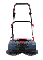 Akku-Kehrmaschine (Akku und Ladegerät nicht im Lieferumfang) 