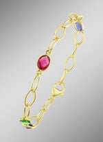 Farbenfrohe Eleganz: Armband mit Quarzen in verschiedenen Farben 