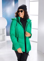 Jacke mit Rei&szlig;verschlussleiste 