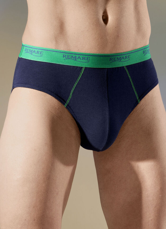 Viererpack Slips mit Elastikbund 