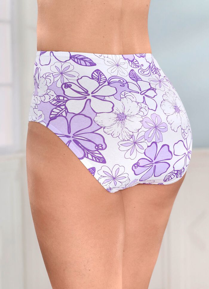 Sechserpack Slips mit Gummizug im Bund 